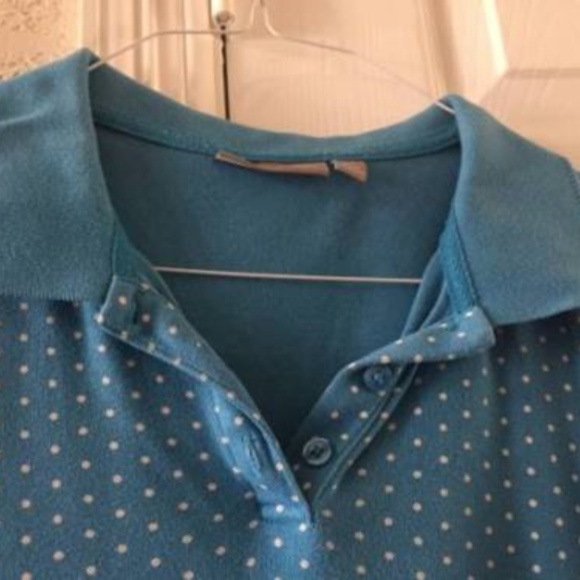 CROFT & BARROW blue sleeveless TOP XL - Picture 4 of 5